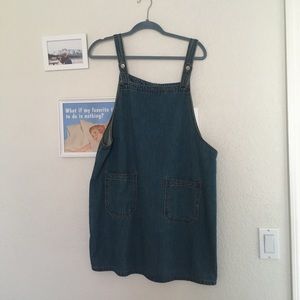 Urban outfitters denim dress size large